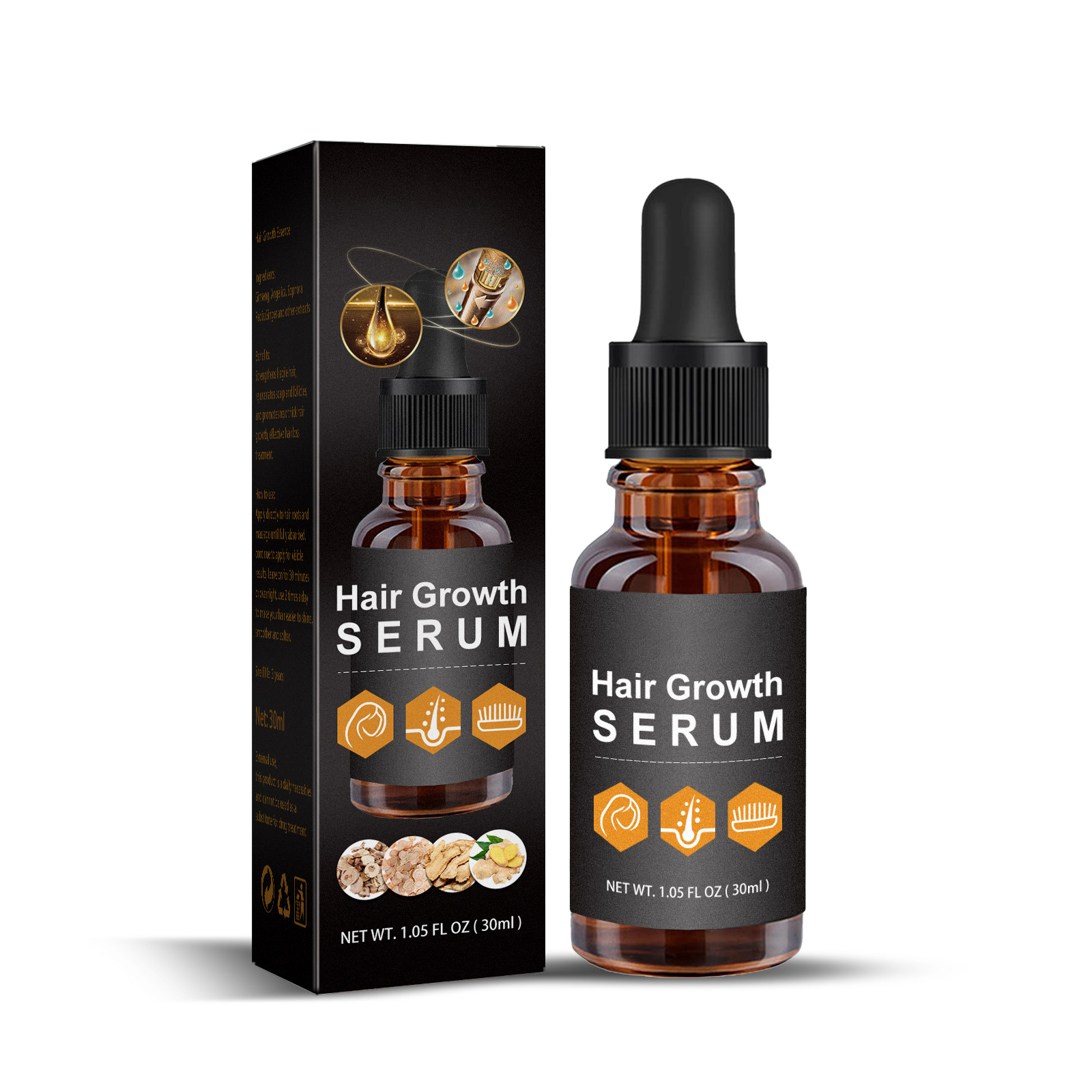 Hair Growth Repair Care Essential Oil--10mg*10vials MS10